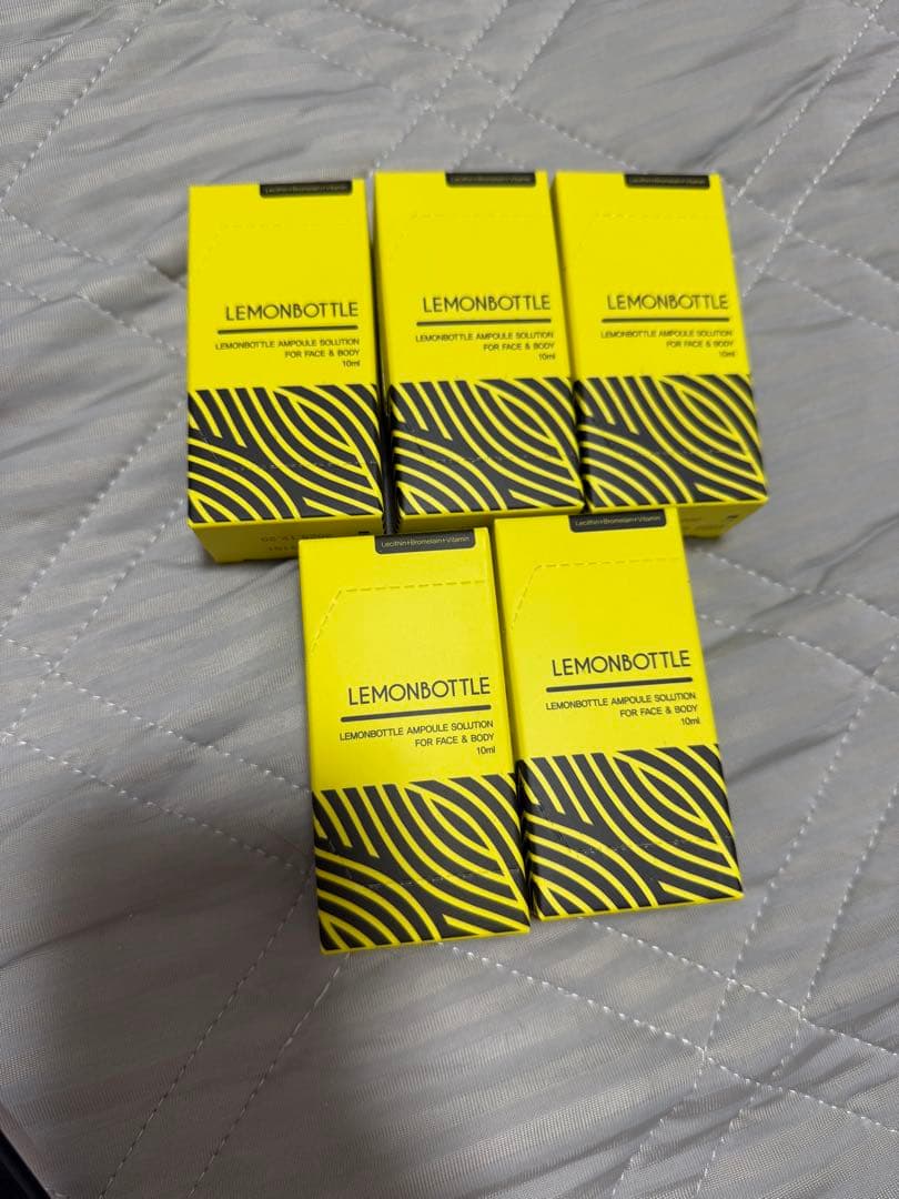 レモンボトル10ml x 10本ホムケア　箱付き(期間限定セール)