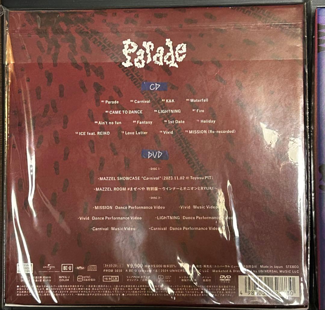 Parade/Carnival FC限定盤