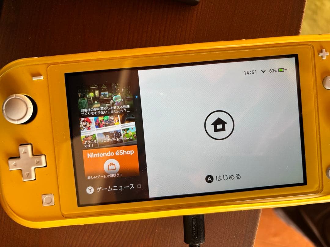 箱有　Nintendo Switch liteスイッチライト　イエロー