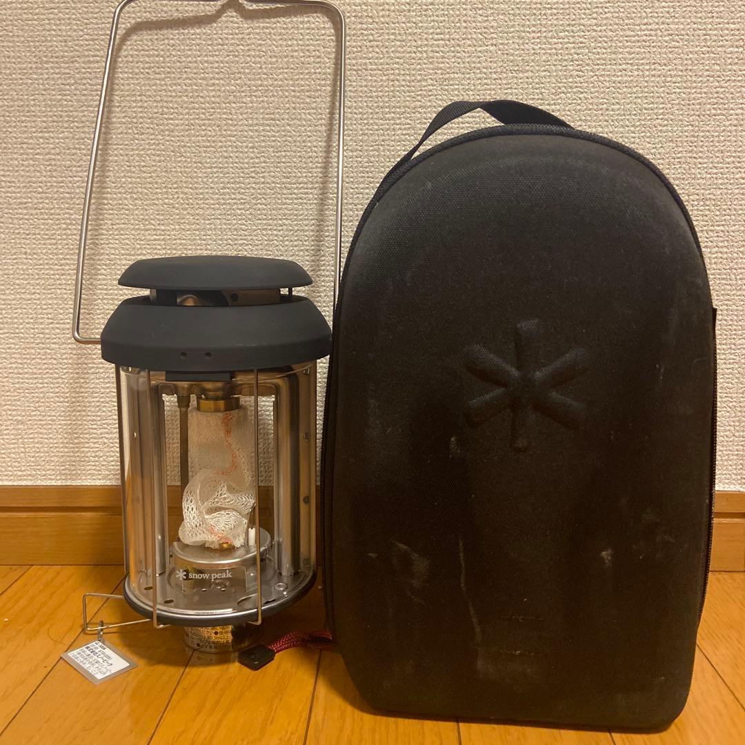  peak ガスランタン ギガパワー 収納ケース付き