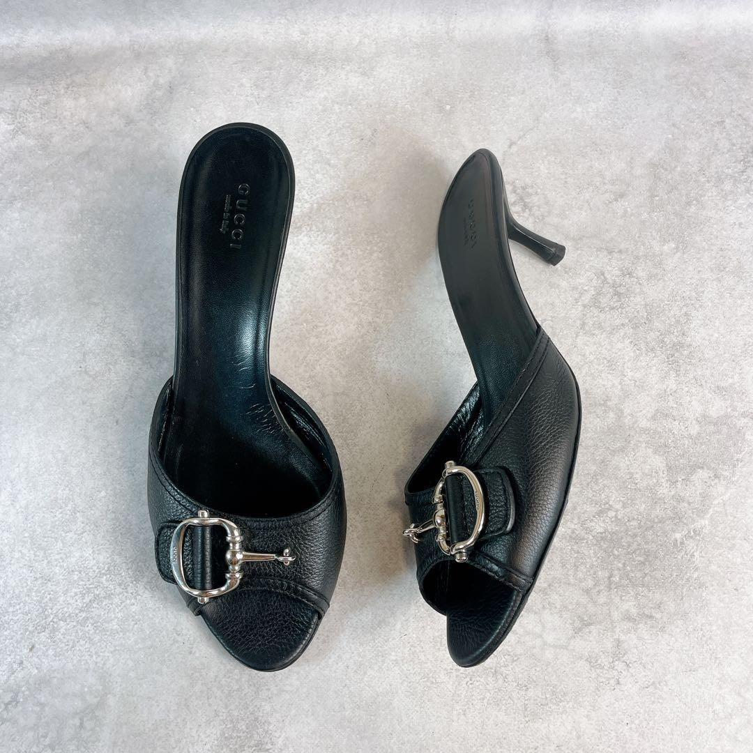 靴 Vintage Gucci Horsebit Sandals 38 1/2