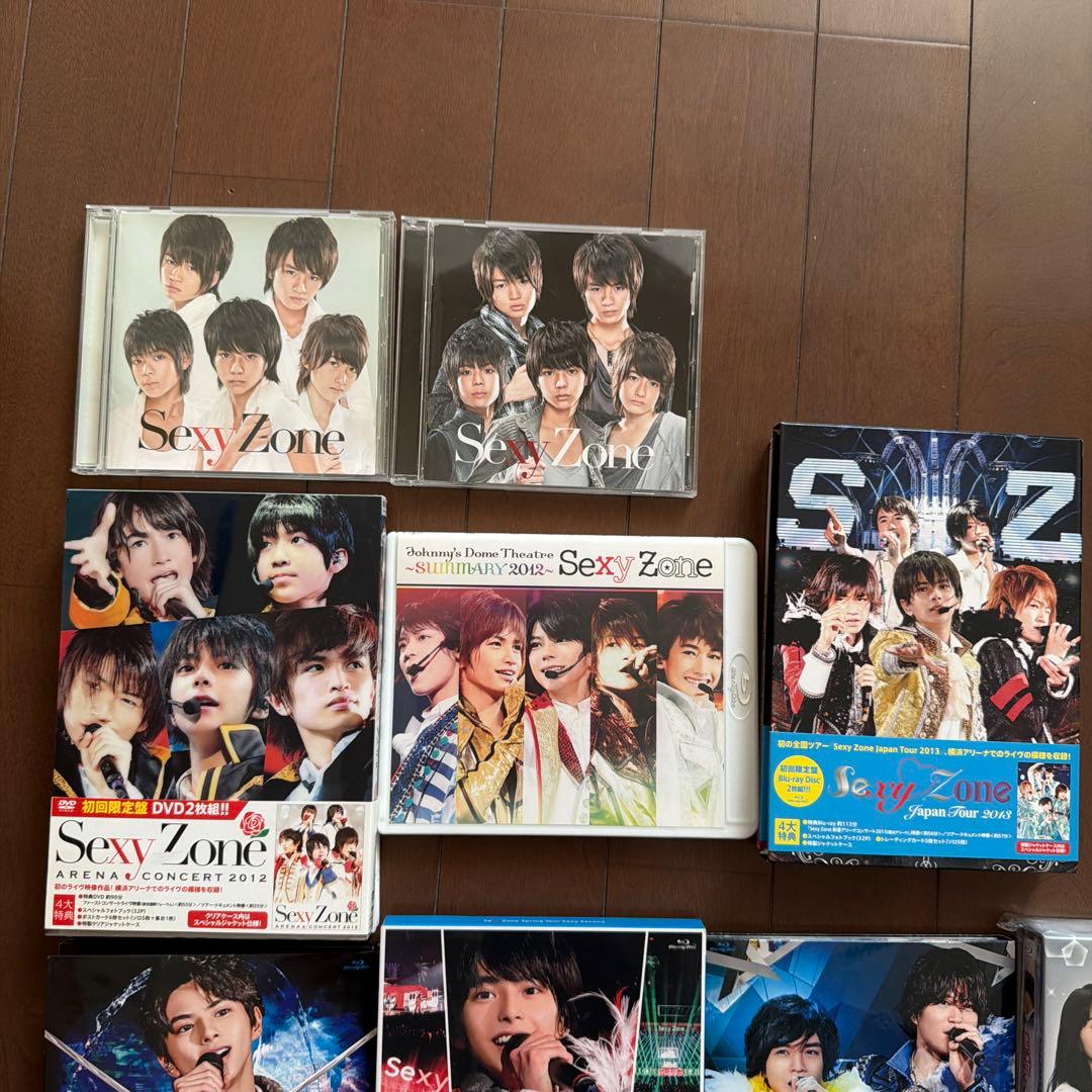 Sexy Zone DVD セット15盤 2012〜2021年timelesz
