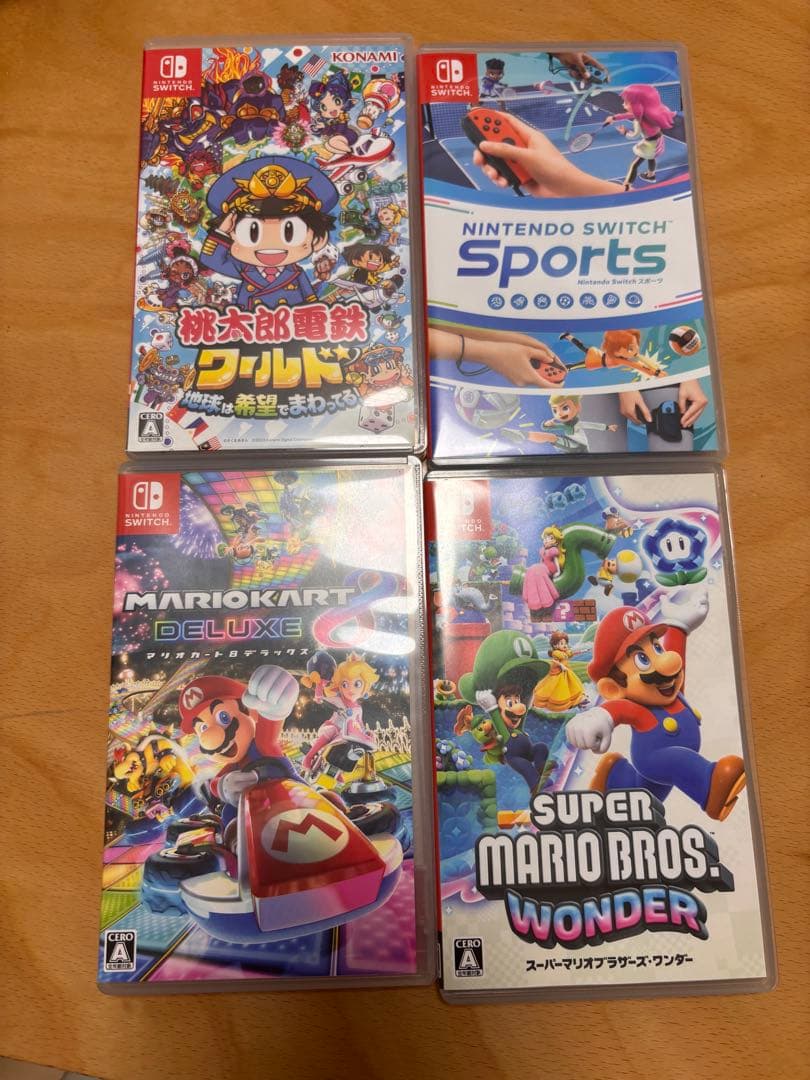 ど*ろ様 ✨Nintendo Switch 本体 + ゲーム4本セット✨