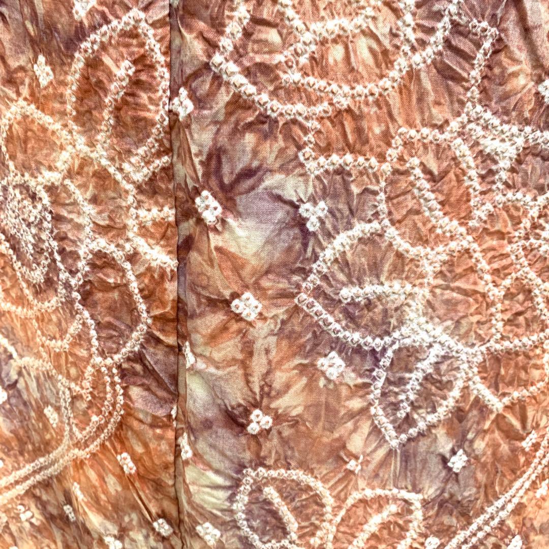 着物　浴衣　有松絞り　クリーニング済み　絞り浴衣　有松鳴門絞り