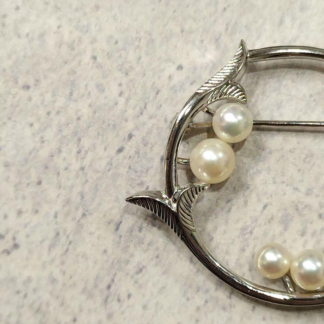 MIKIMOTO ミキモト パール ブローチ