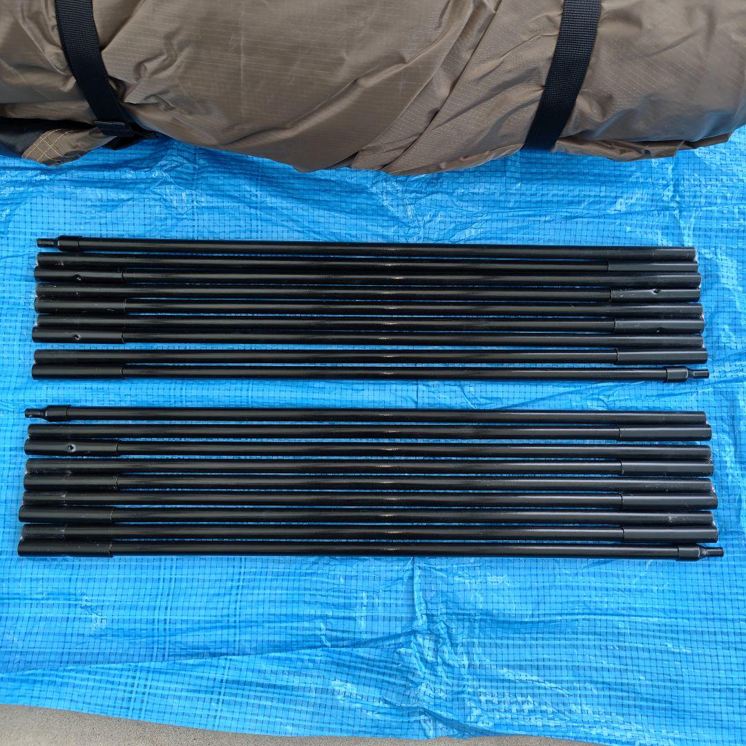 【美品】ヴァストランド トンネルテント デュオ（FRPポール仕様／タン）