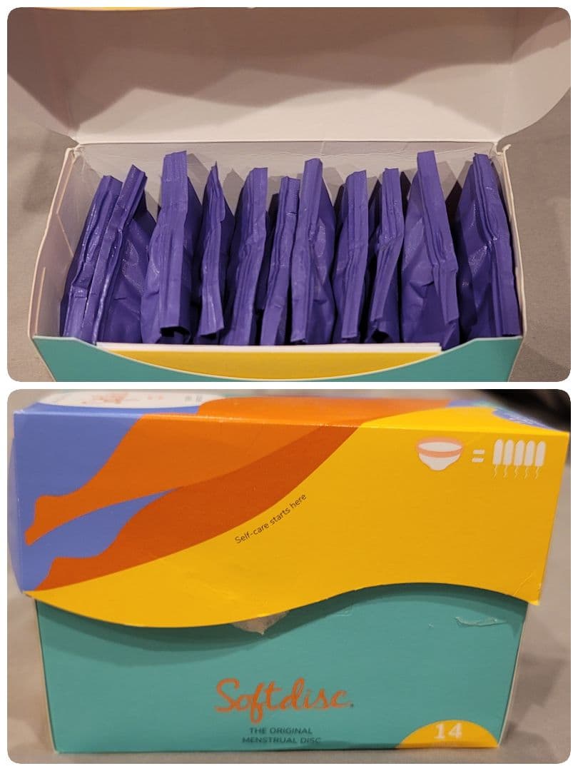 月経カップ 月経ディスク Softdisc 生理用ディスク 14枚入り