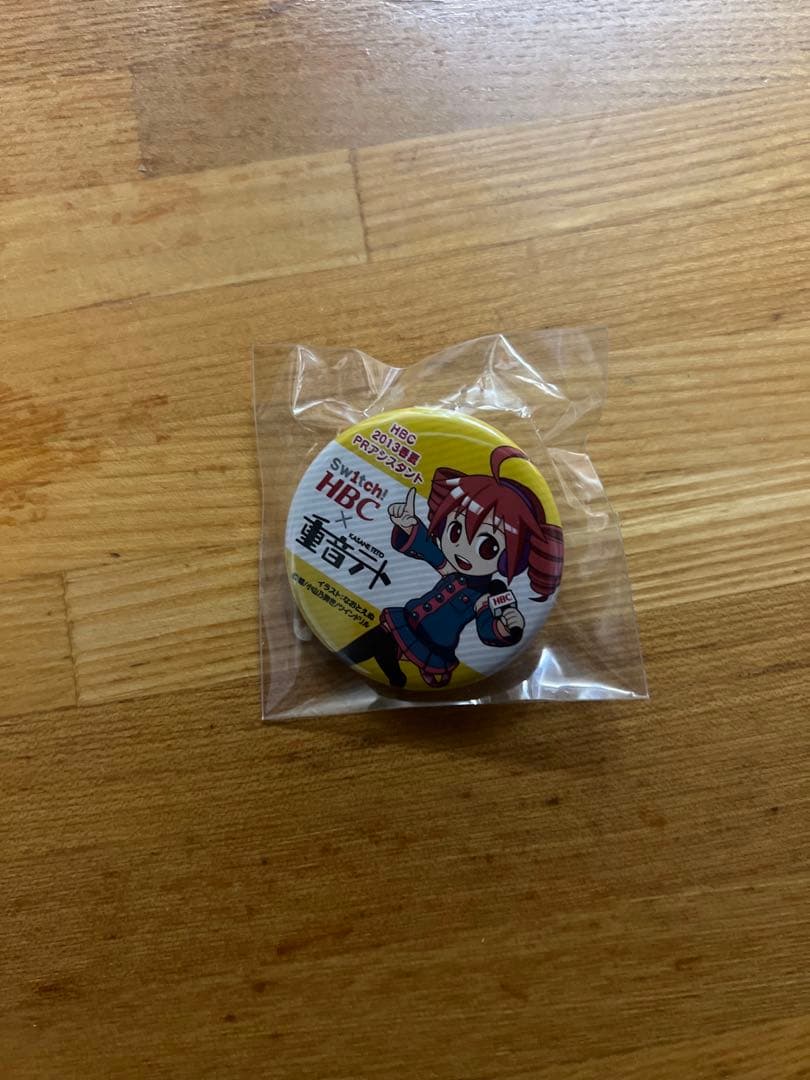 重音テト HBC 缶バッジ　2013