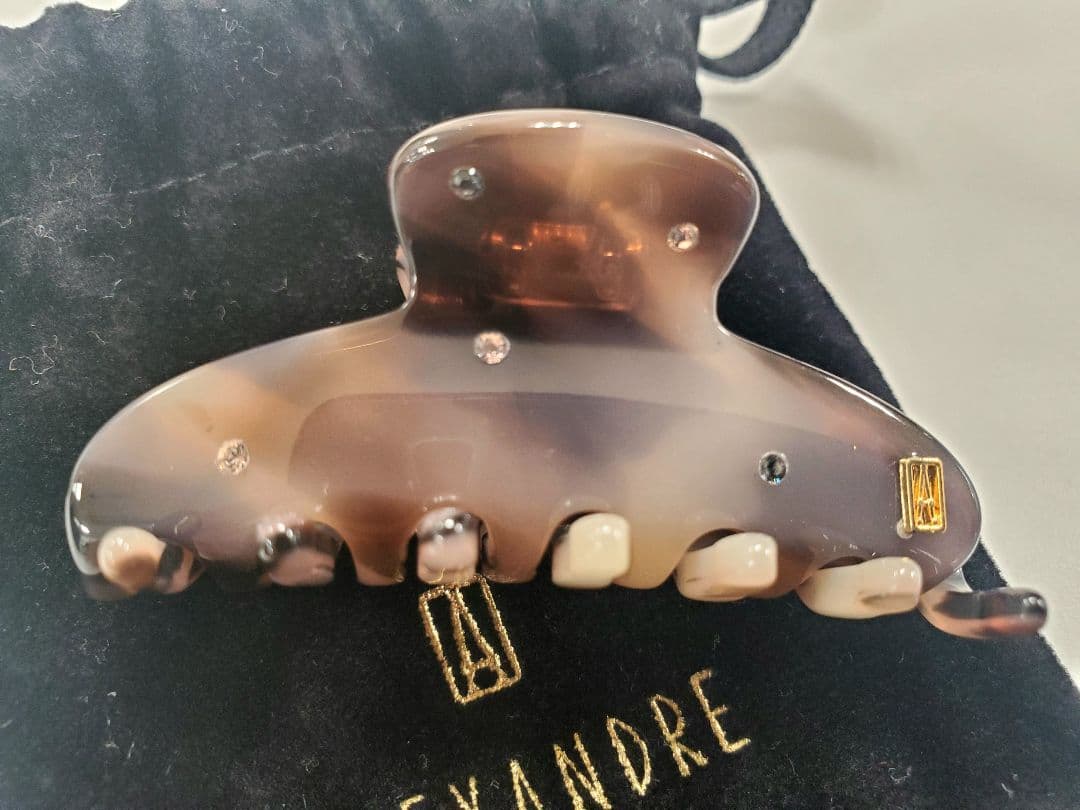 アレクサンドル ドゥ パリ Sクリップ 2.5㎝ ×6㎝