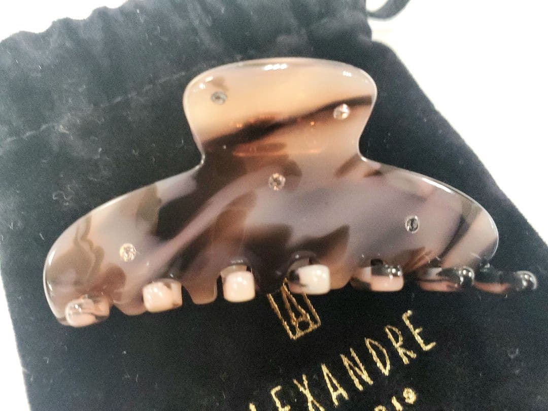 アレクサンドル ドゥ パリ Sクリップ 2.5㎝ ×6㎝