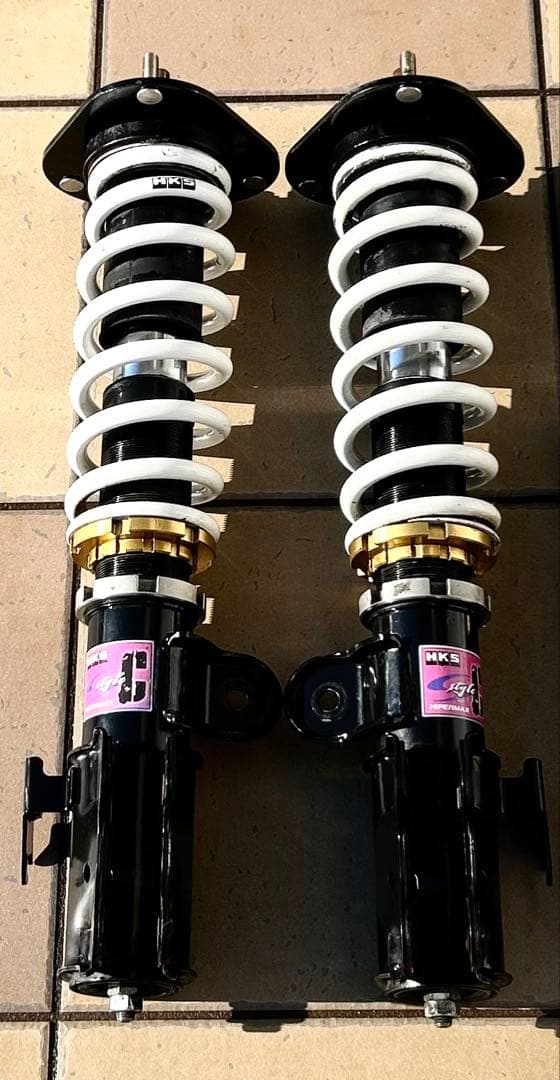 20系ヴェルファイア，アルファード　と50系エスティマHKS 車高調。