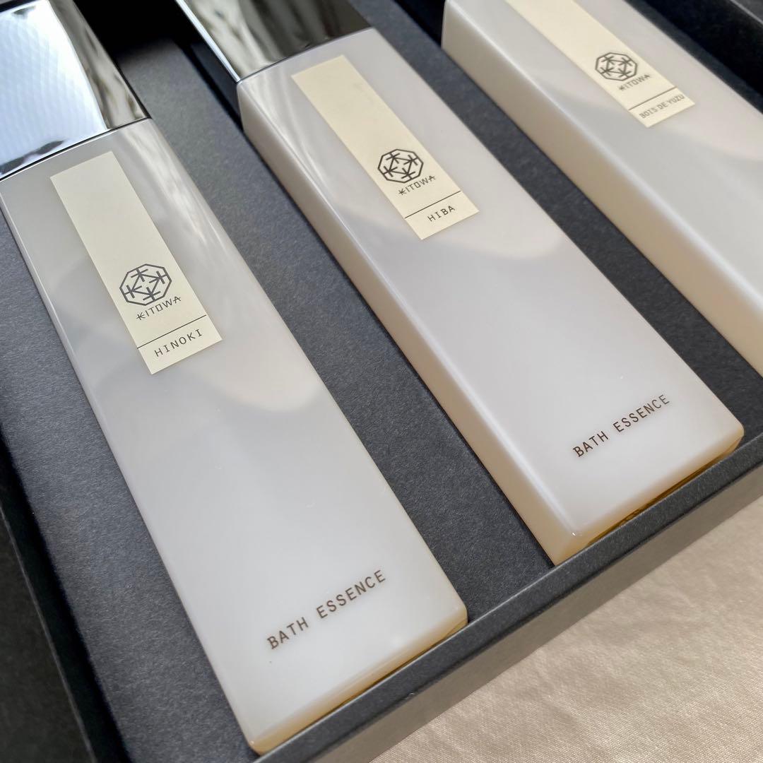 KITOWA BATH ESSENCE 3本 HINOKI HIBA YUZU