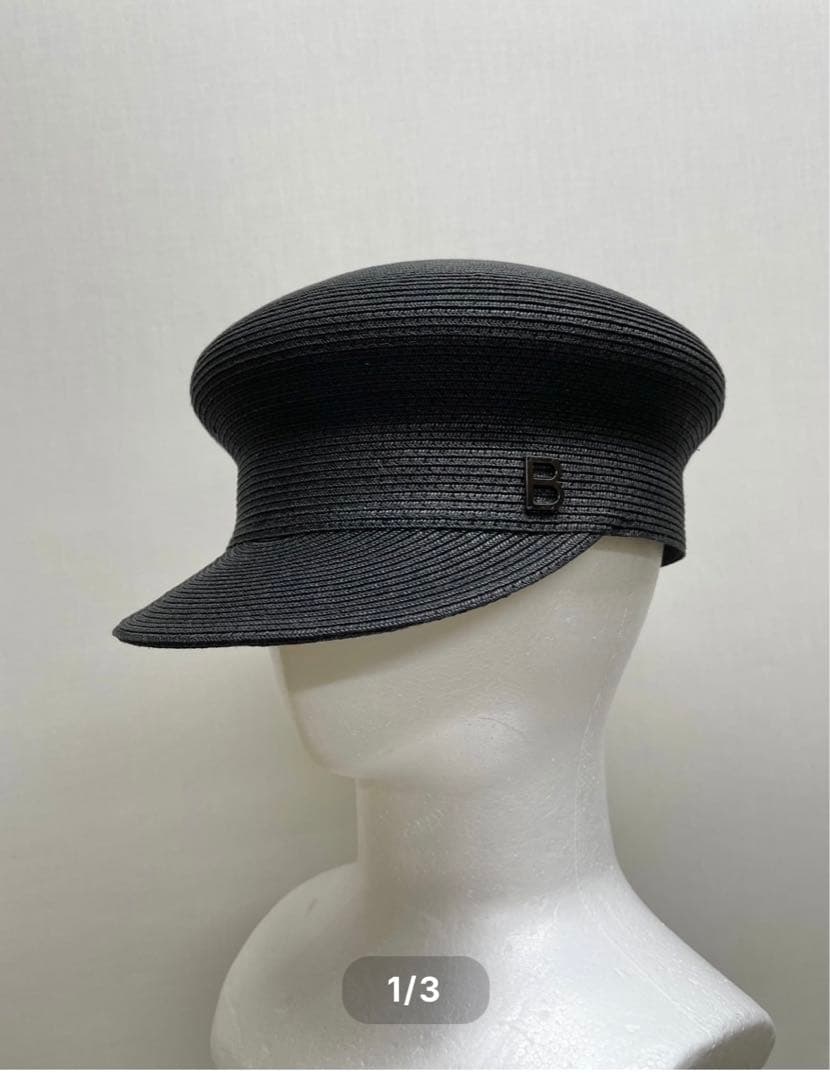 お値下げ！【BONITURE】 Braid Casquette ブラック