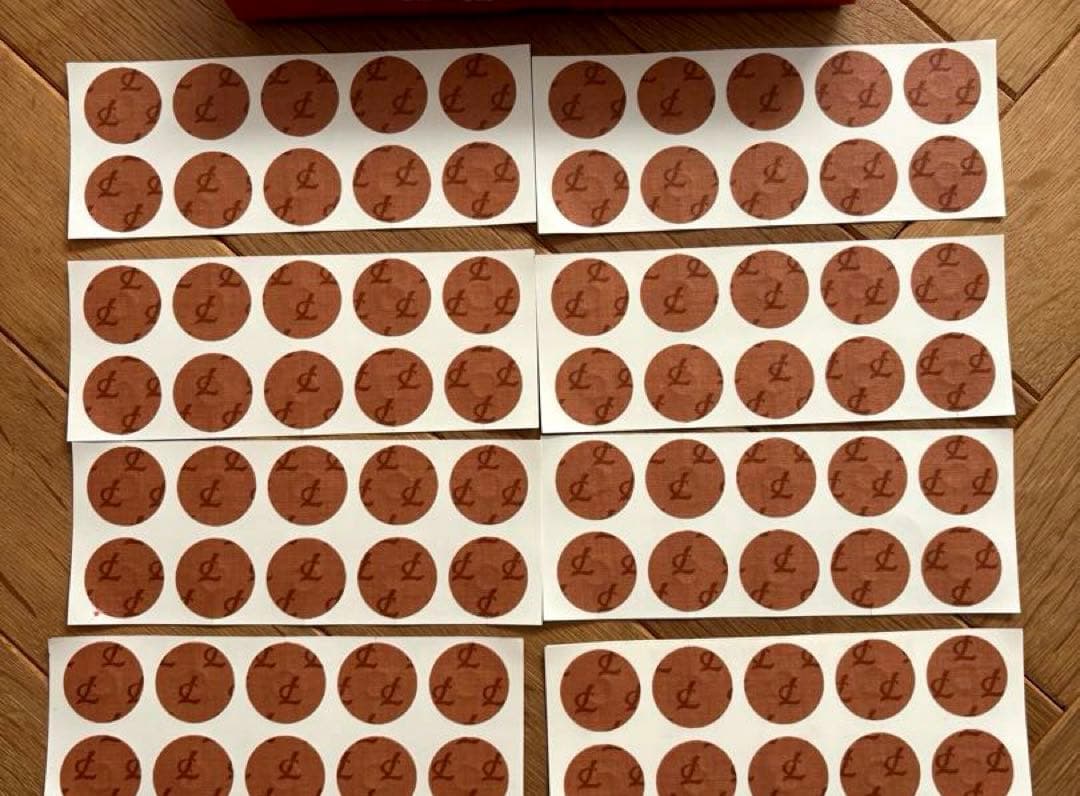 新品未使用！プチシルマデラックス大粒30粒（7mm）替シール300枚付き