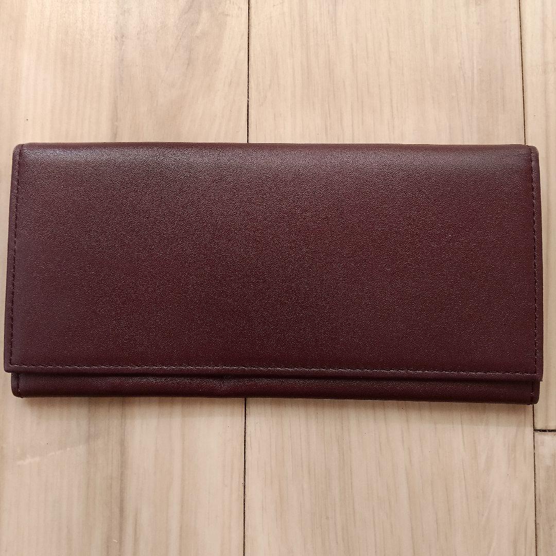 【美品】皇居財布 ワインレッド