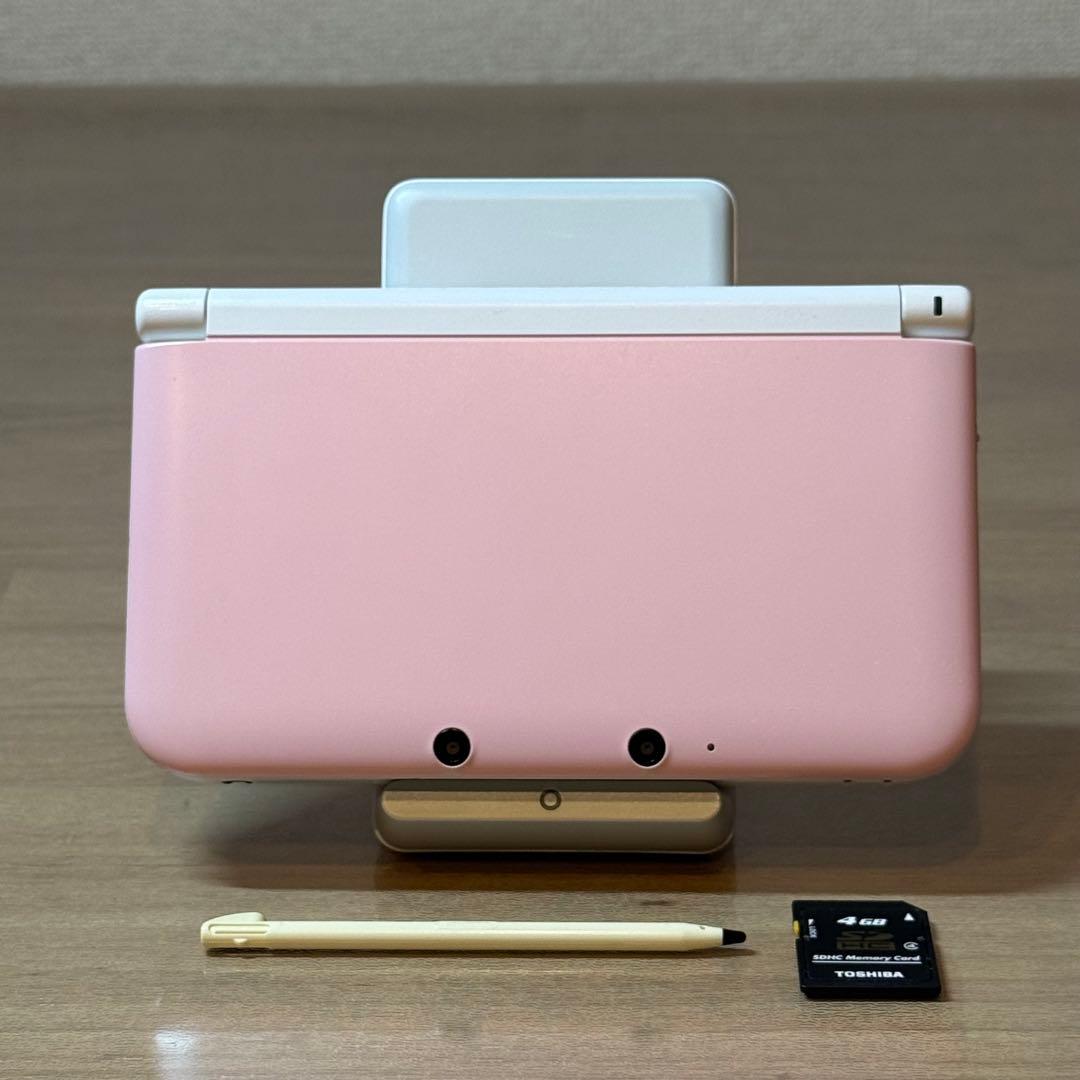 6-205 ニンテンドー3DS LL ピンク×ホワイト