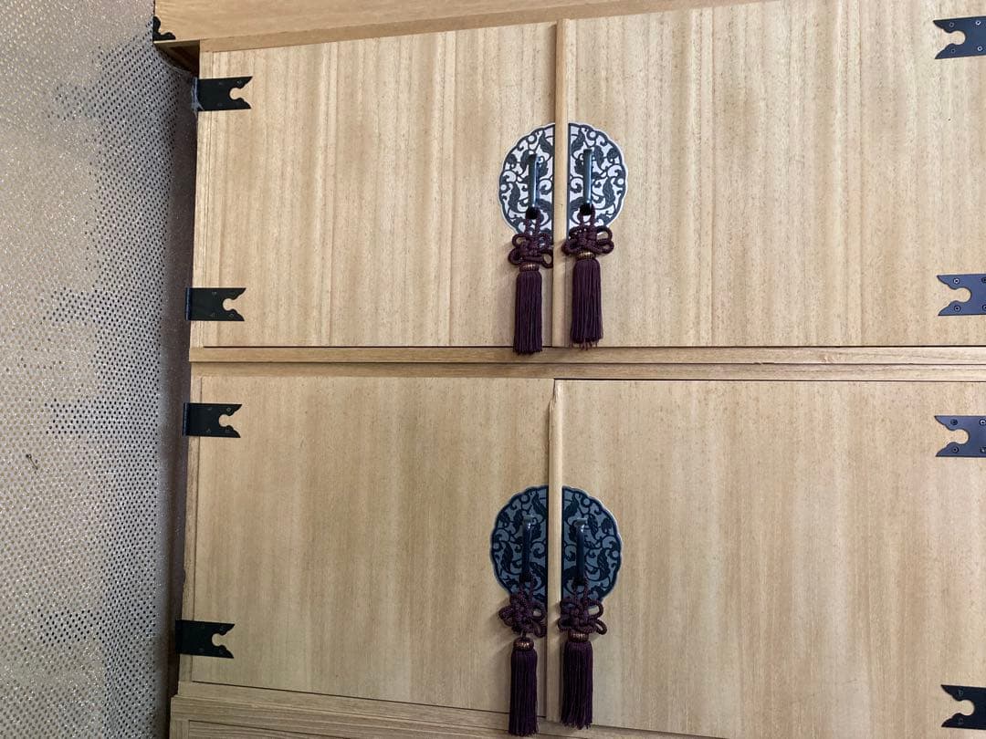 桐箪笥スリットデザイン引き出しケース　　一段のみ