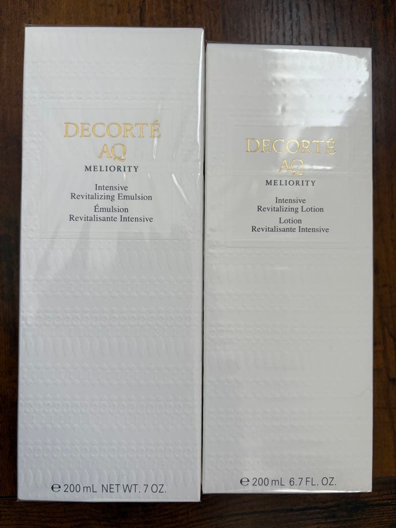 DECORTÉ AQ MELIORITY エマルジョン＆ローション 200ml