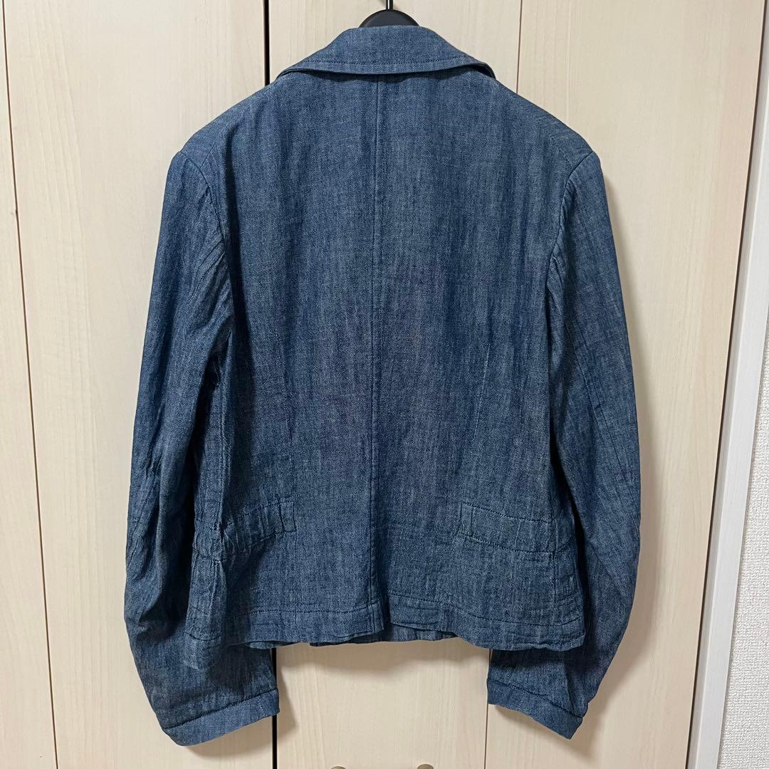 COMME des GARCONS デニムライダースジャケット