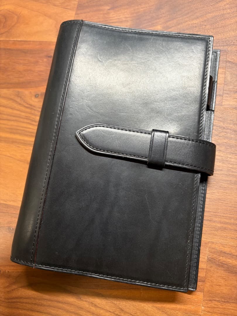 GANZO 手帳カバーとペンケースのセット