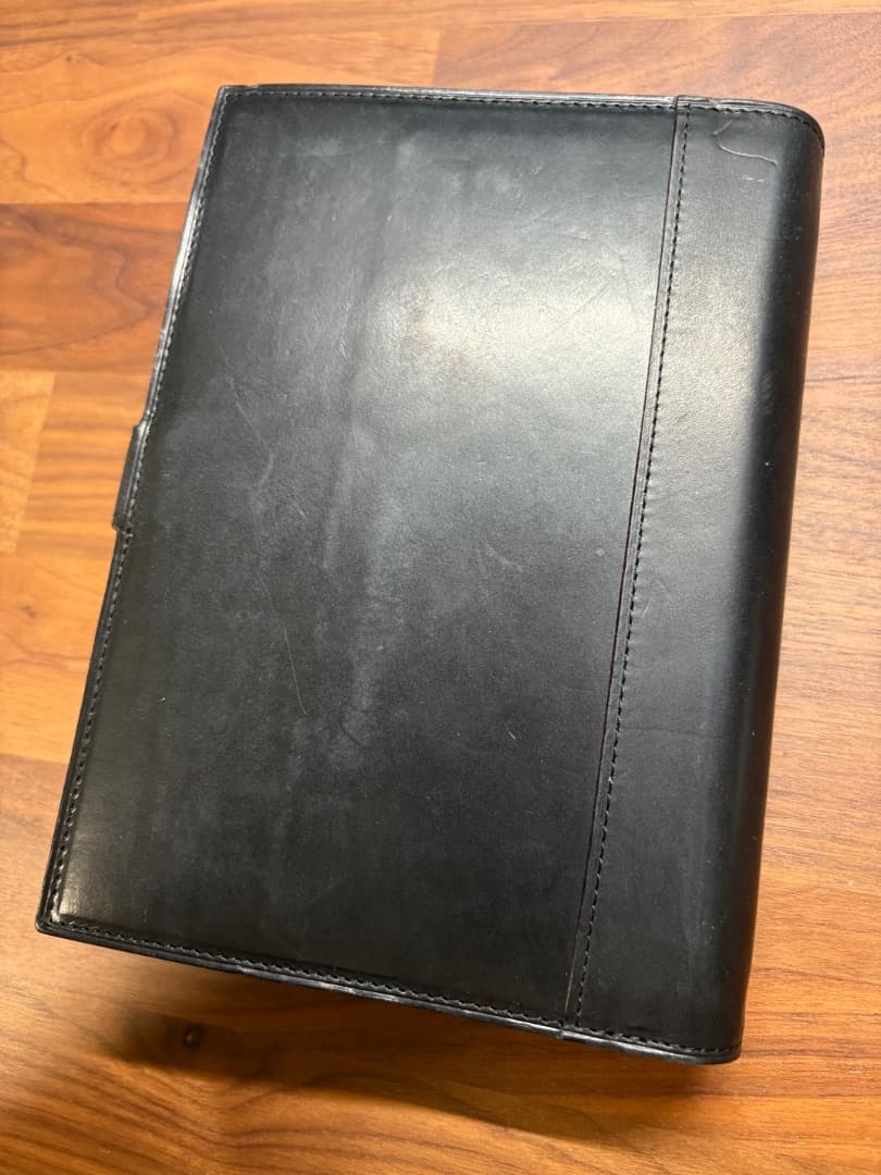 GANZO 手帳カバーとペンケースのセット