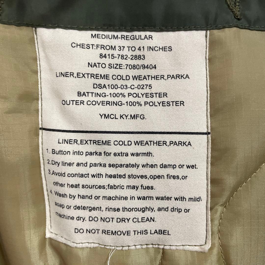 M-65 フィールドパーカー ライナー付き フード付き