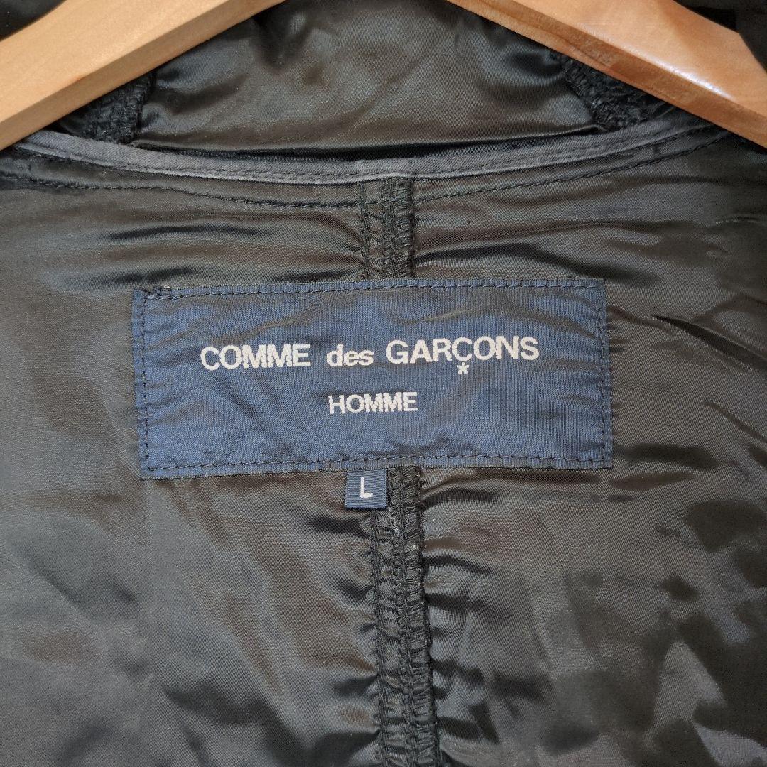 【専用】コムデギャルソンオム　AD2015　モッズコート　黒　フード　　L