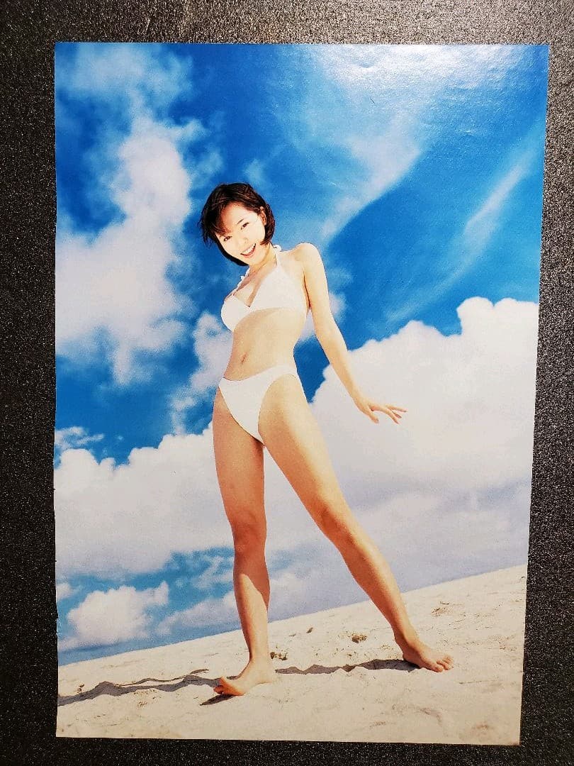 釈由美子さん　週刊少年サンデー　切り抜き　折り込みポスター　５枚