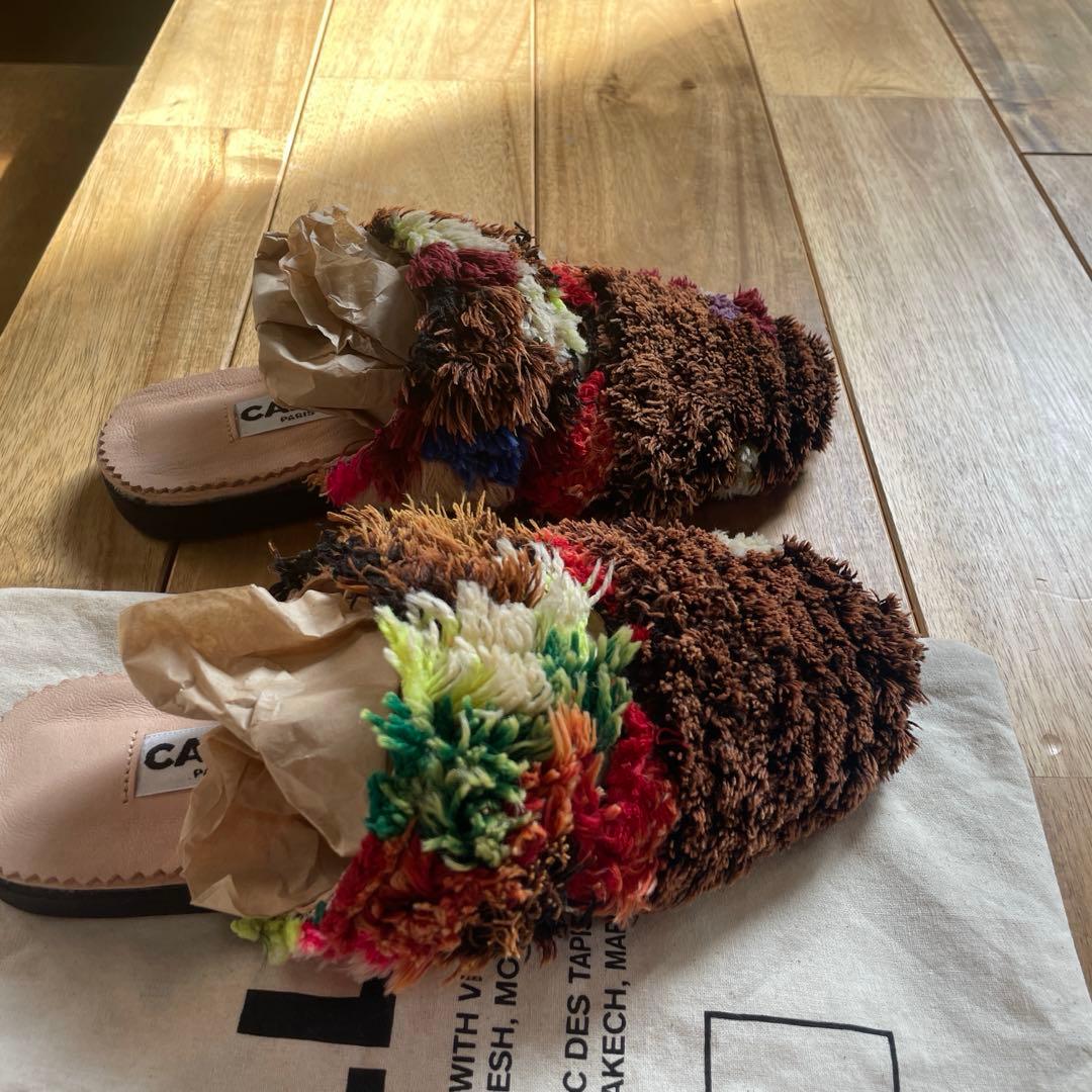 値下げCALLA parisモロッコサンダルサボrokuロクビューティ＆ユース