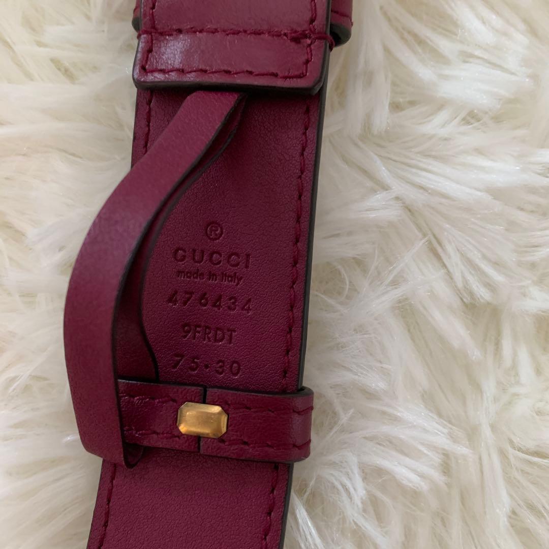 Whiteboo!!様グッチ マーモント ベロア ボディバッグ ウエストポーチ