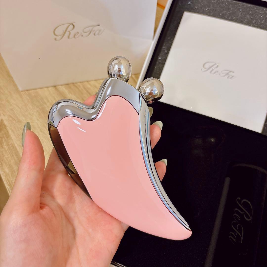 ReFa 美顔ローラー ピンク カッサ 正規品 製造番号あり