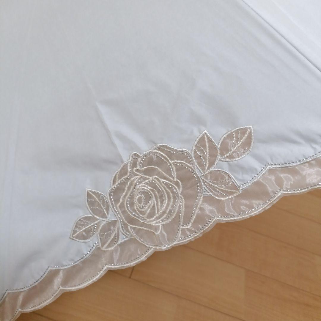 ゆみ【新品】ランバンコレクション　 晴雨兼用 折畳み日傘