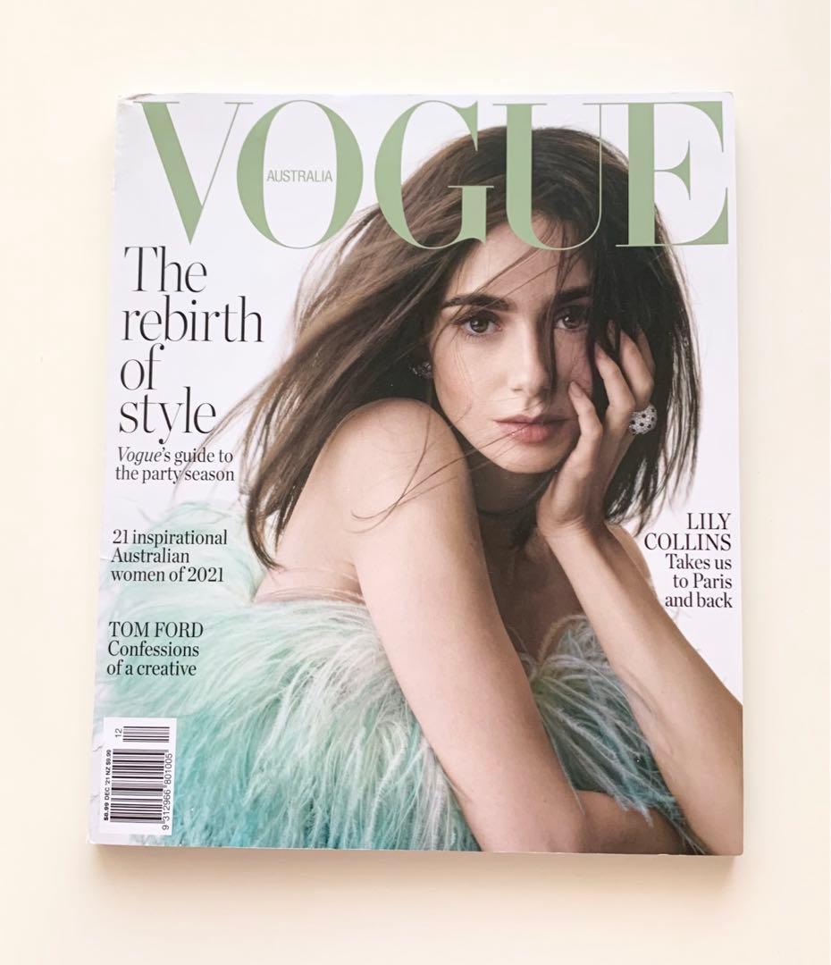 女性情報誌 Vogue Australia Magazine December 2021