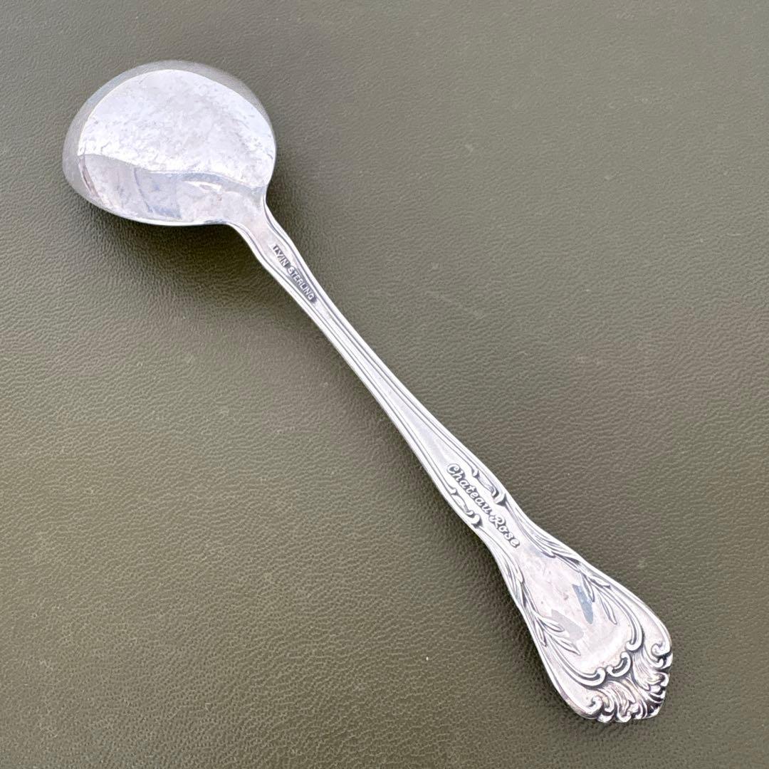 ビンテージ　ALVIN STERLINGスプーン　Chateau Rose 純銀