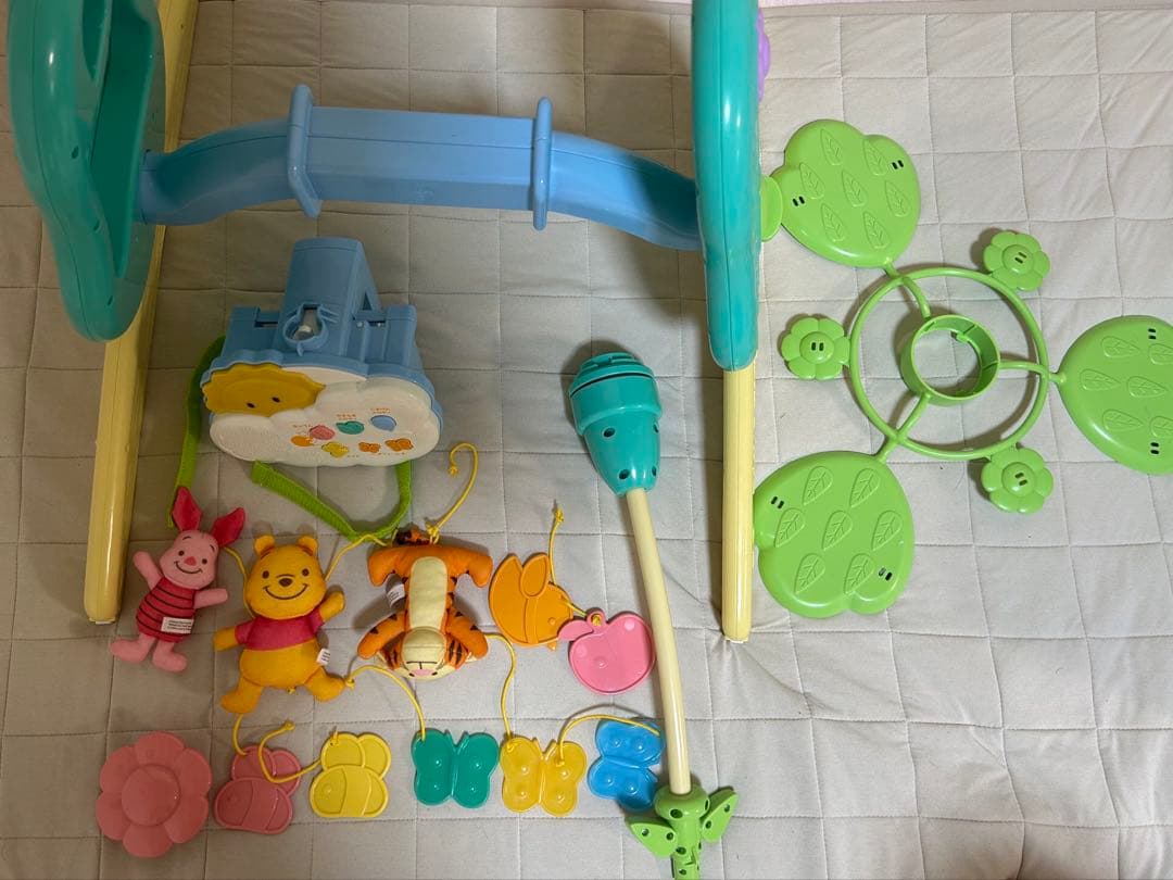 えらべる回転6WAYジムにへんしんメリー くまのプーさん　プーメリー