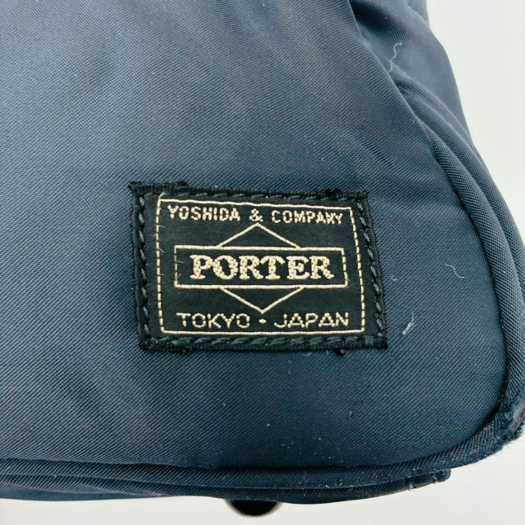 PORTER ポーター タンカー ネイビー ハンドバッグ ミニボストン ナイロン