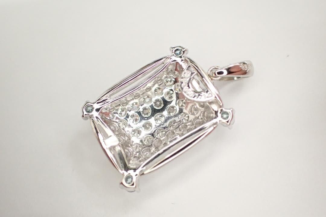 24/美品 タサキ 田崎真珠 Pt900 ダイヤ計1.34ct ペンダントトップ