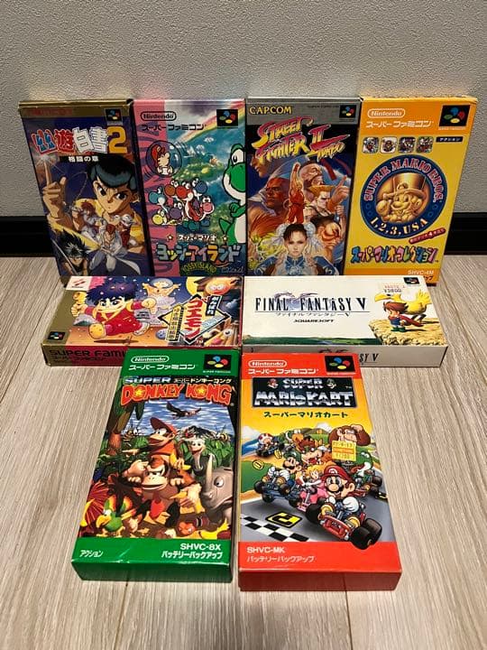 スーファミ カセット バラ売り 箱あり も☆