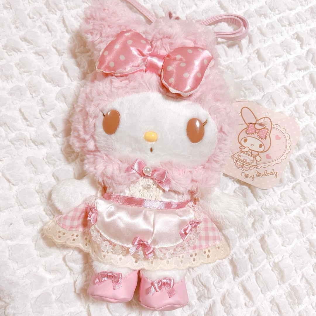 マイメロディ　スイートラブリーシリーズ　ポシェット　モバイルケース