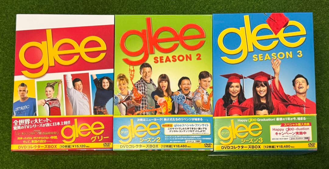 Glee DVDコレクターズbox シーズン1～3 セット 綺麗な商品