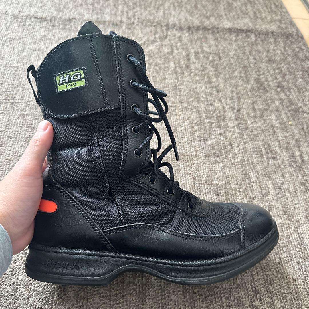 【救助大会用】布革製編上作業靴 ハイパーVソール HG-PRO2箱無し