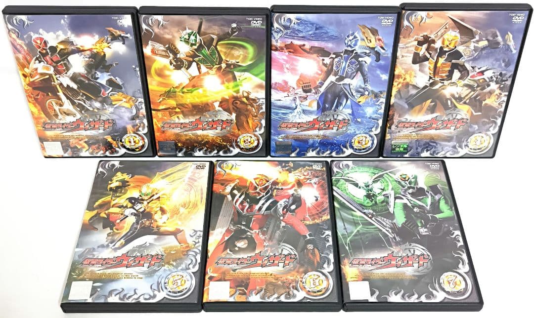 仮面ライダー ウィザード/4作品【DVD】全17巻セット