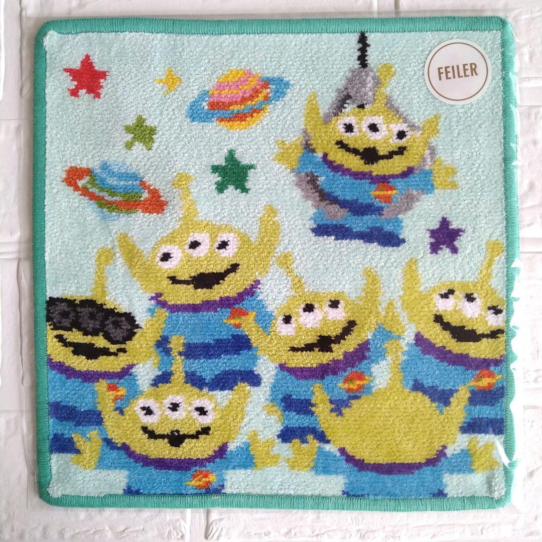 【新品】フェイラー トイストーリー タオルハンカチ＆ポーチ エイリアン
