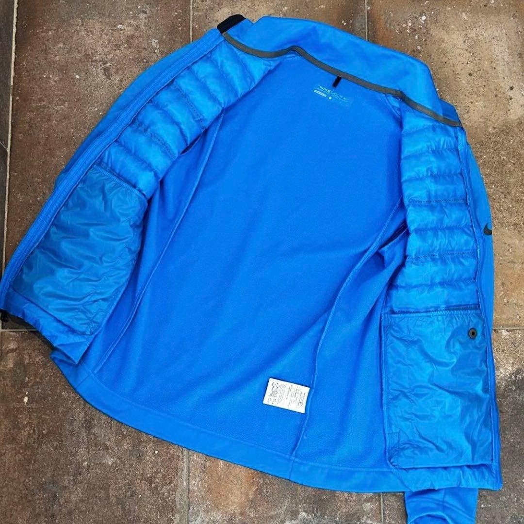 NIKE GOLF/エアロロフトフィルジャケット　ブルー系　【希少サイズL】