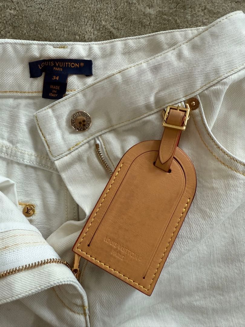 ◆美品◆LOUIS VUITTON◆ショートデニムハーフパンツ◆23年モデル34