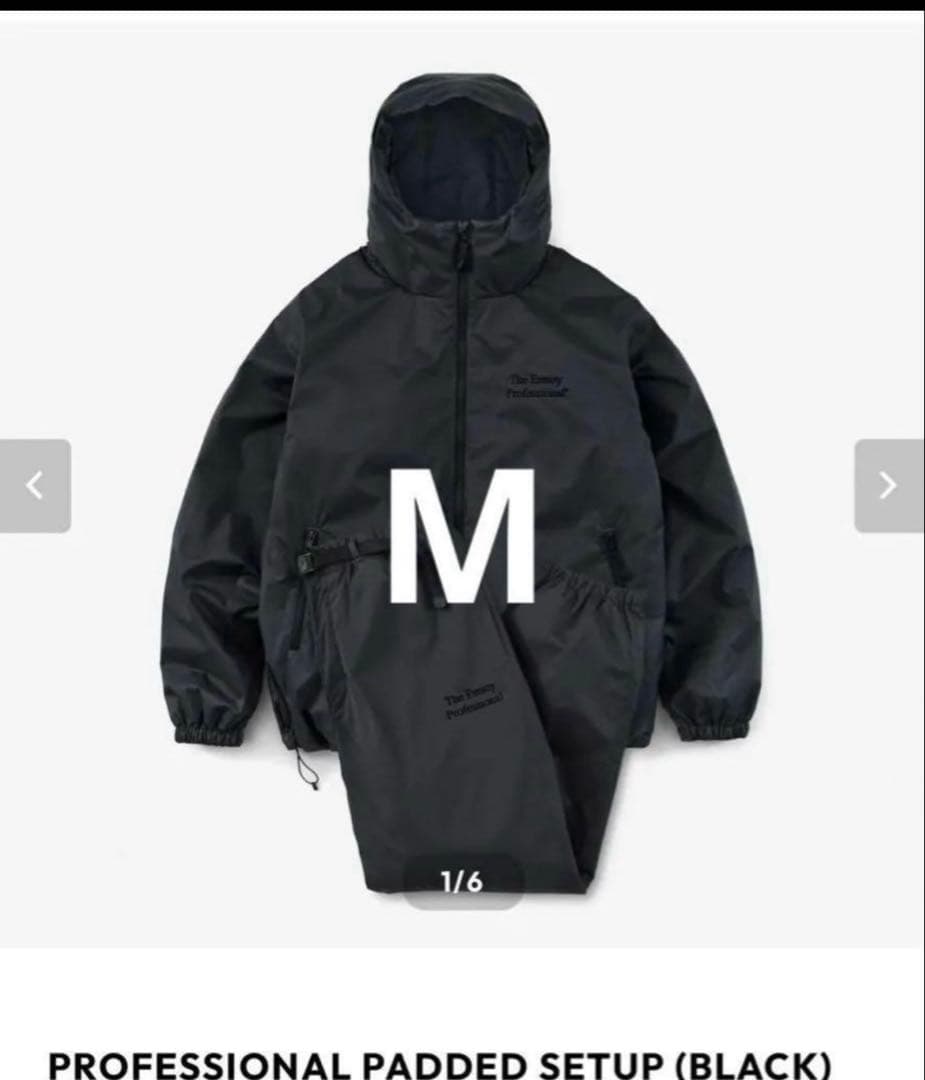 ennoy PADDED SETUP (BLACK)M 昨年版