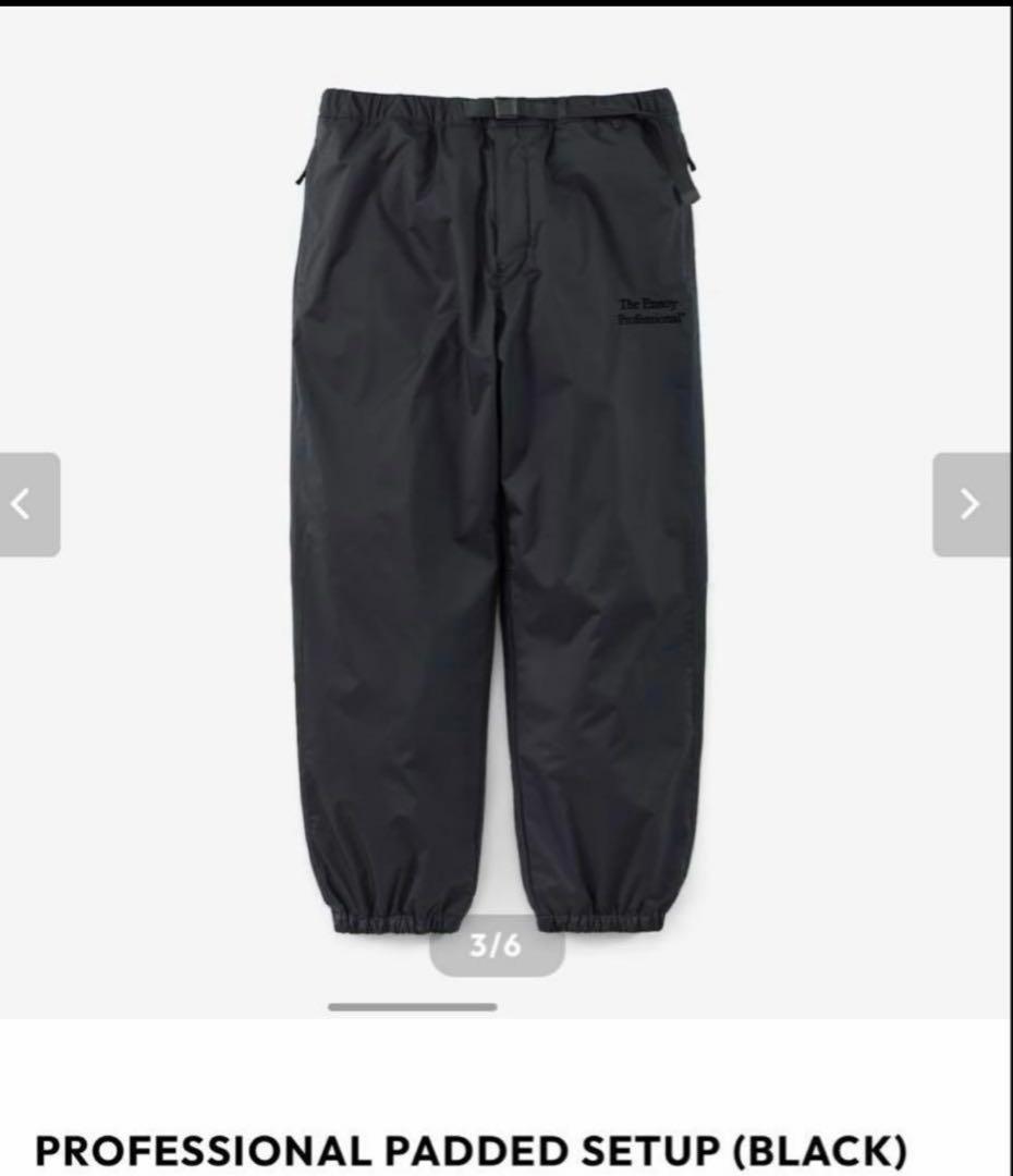 ennoy PADDED SETUP (BLACK)M 昨年版