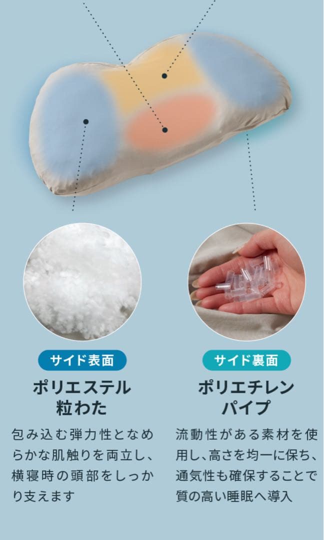 Ｆ★【新品未使用】 kaibo 整体枕