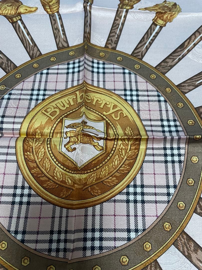 s*y様 Burberry's チェック柄ハンカチーフ3枚セット