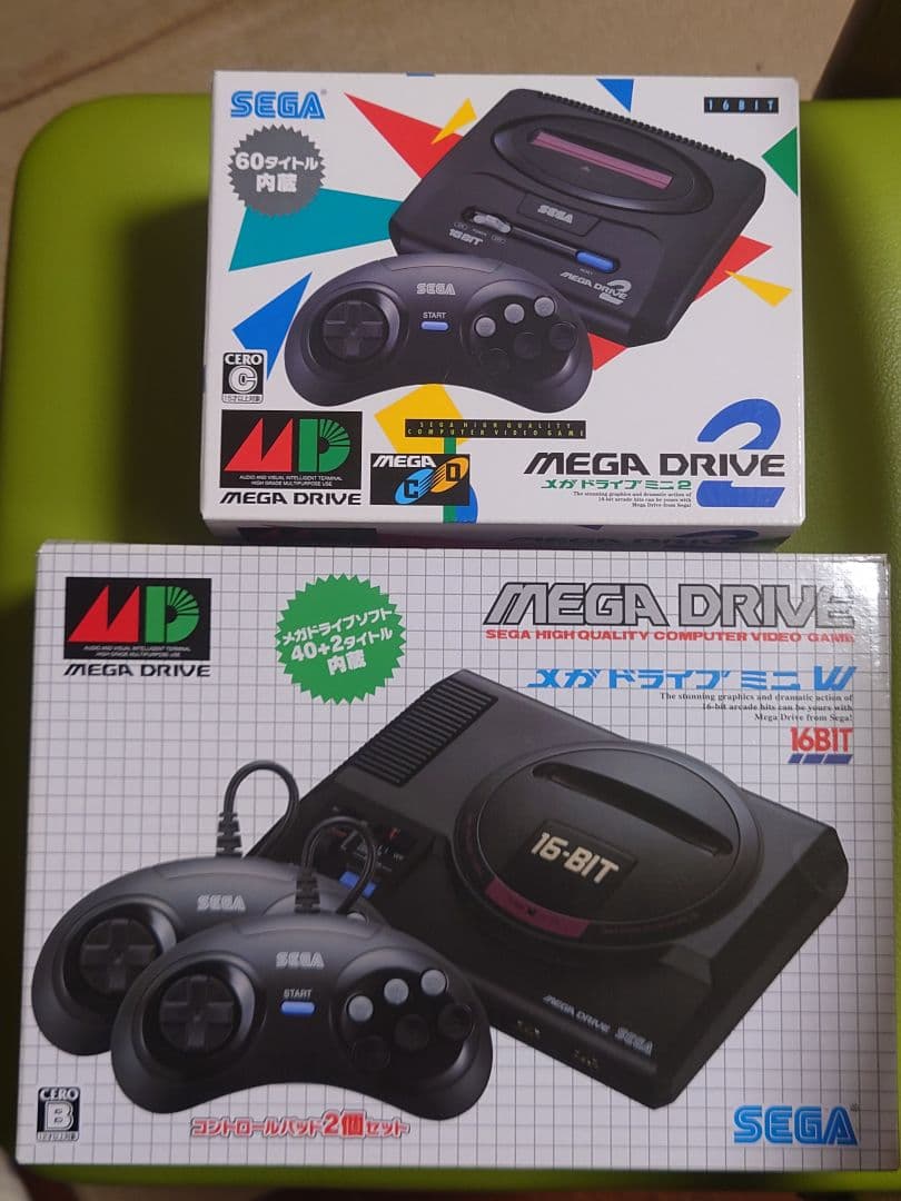 ☆値下げ☆ メガドライブミニ W ＋ 2 ＋ おまけ